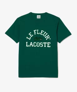 T-Shirt X Le Fleur En Jersey | Lacoste Online