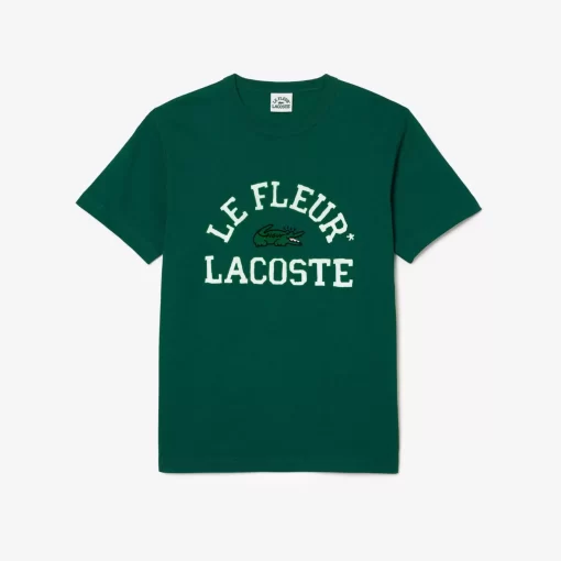 T-Shirt X Le Fleur En Jersey | Lacoste Online