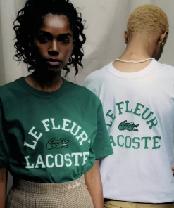 T-Shirt X Le Fleur En Jersey | Lacoste Sale