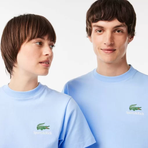 T-Shirt X Sporty & Rich Oversize | Lacoste Clearance