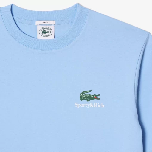 T-Shirt X Sporty & Rich Oversize | Lacoste Clearance