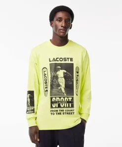 T-Shirt Loose Fit Avec Imprime Rene | Lacoste Clearance