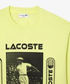 T-Shirt Loose Fit Avec Imprime Rene | Lacoste Clearance