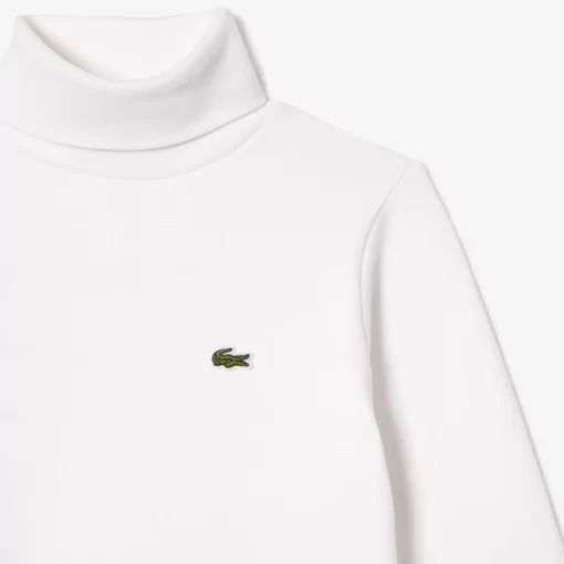 T-Shirt Manches Longues A Col Roule En Coton | Lacoste Cheap