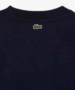 T-Shirt Oversize En Coton Broderie Tennis | Lacoste Shop