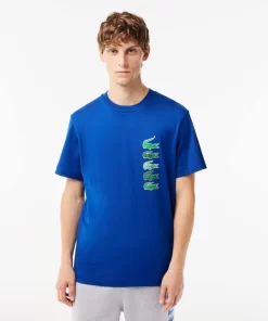 T-Shirt Regular Fit Avec Crocodiles Iconiques | Lacoste Cheap