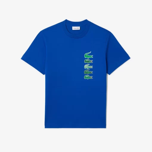 T-Shirt Regular Fit Avec Crocodiles Iconiques | Lacoste Cheap