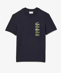 T-Shirt Regular Fit Avec Crocodiles Iconiques | Lacoste Flash Sale