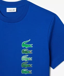 T-Shirt Regular Fit Avec Crocodiles Iconiques | Lacoste Cheap