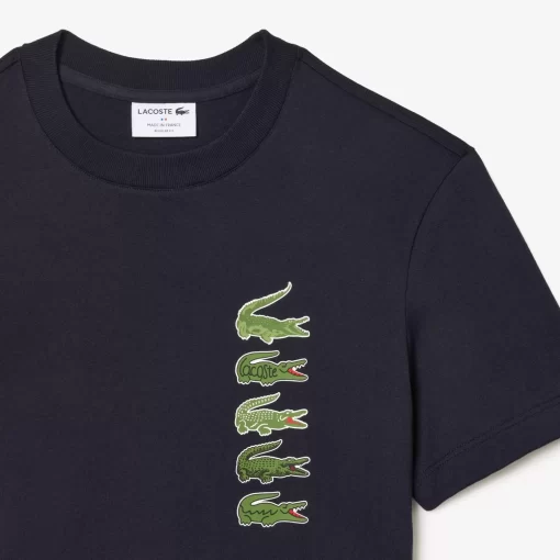 T-Shirt Regular Fit Avec Crocodiles Iconiques | Lacoste Flash Sale