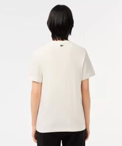 T-Shirt Regular Fit Avec Imprime Signature | Lacoste Outlet