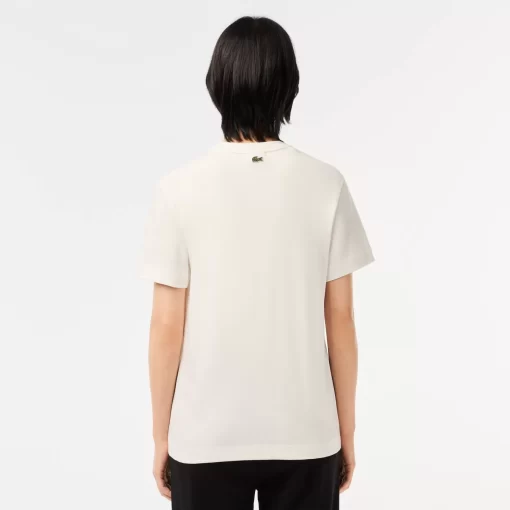 T-Shirt Regular Fit Avec Imprime Signature | Lacoste Outlet