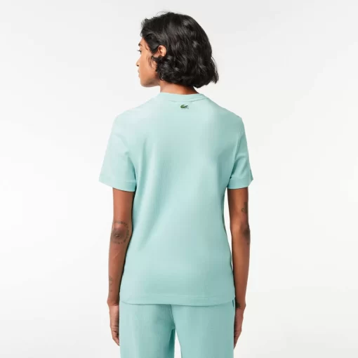 T-Shirt Regular Fit Avec Imprime Signature | Lacoste Store