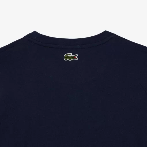 T-Shirt Regular Fit Avec Marquage En Jersey De Coton | Lacoste Discount