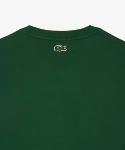 T-Shirt Regular Fit Avec Marquage En Jersey De Coton | Lacoste New