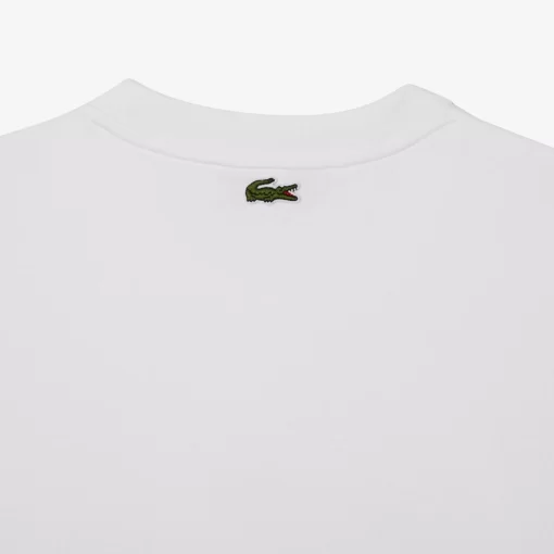 T-Shirt Relaxed Fit En Jersey Avec Badge Matelasse | Lacoste Fashion