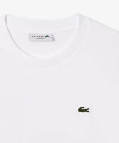 T-Shirt Relaxed Fit En Jersey De Coton Pima Leger | Lacoste Outlet