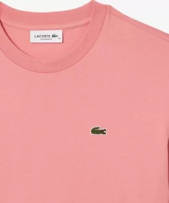 T-Shirt Relaxed Fit En Jersey De Coton Pima Leger | Lacoste Shop