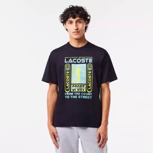 T-Shirt Relaxed Fit Imprime Rene | Lacoste Cheap