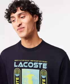 T-Shirt Relaxed Fit Imprime Rene | Lacoste Cheap