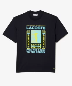 T-Shirt Relaxed Fit Imprime Rene | Lacoste Cheap