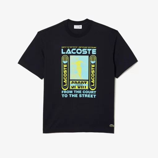 T-Shirt Relaxed Fit Imprime Rene | Lacoste Cheap