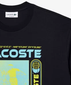 T-Shirt Relaxed Fit Imprime Rene | Lacoste Cheap