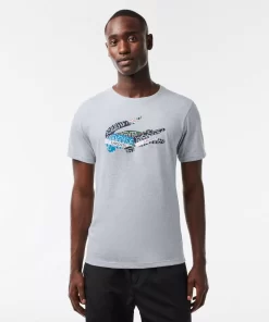 T-Shirt Sport En Jersey De Coton | Lacoste Sale