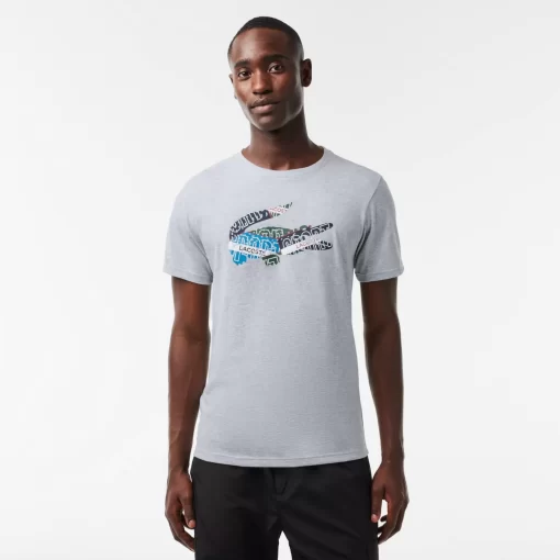 T-Shirt Sport En Jersey De Coton | Lacoste Sale