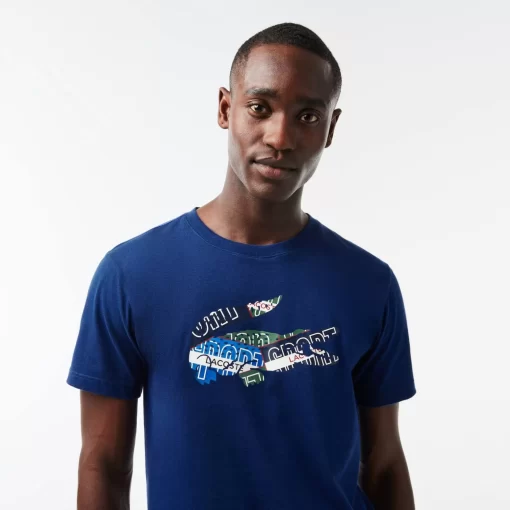 T-Shirt Sport En Jersey De Coton | Lacoste Online