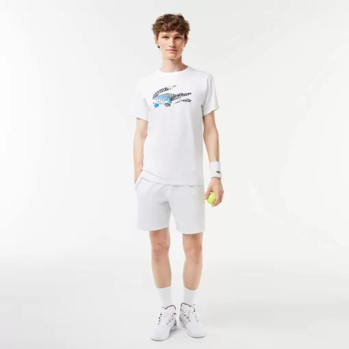 T-Shirt Sport En Jersey De Coton | Lacoste Hot