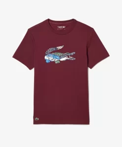 T-Shirt Sport En Jersey De Coton | Lacoste Best