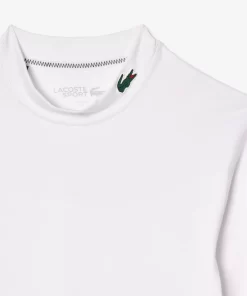 T-Shirt Sport Manches Longues En Fibres Recyclees | Lacoste New