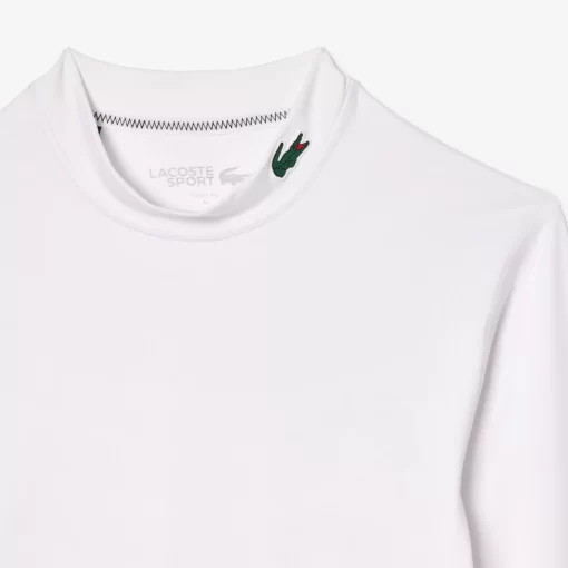 T-Shirt Sport Manches Longues En Fibres Recyclees | Lacoste New