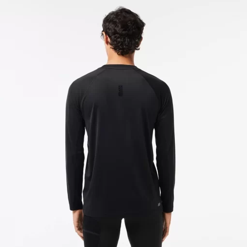 T-Shirt Sport Manches Longues En Jersey Extensible | Lacoste Hot