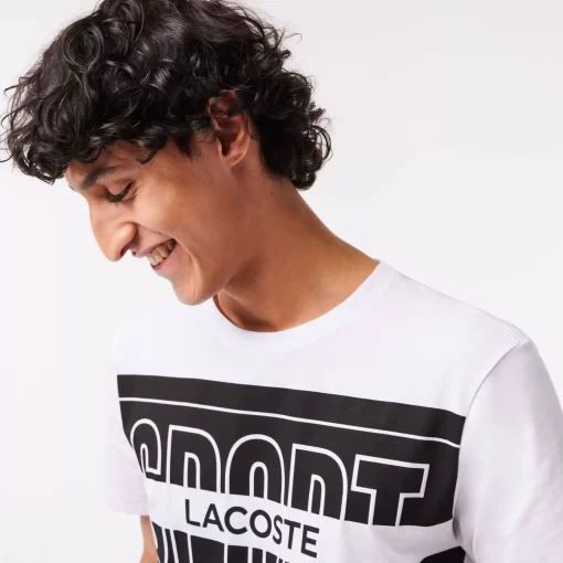 T-Shirt Sport Regular Fit En Coton | Lacoste Best Sale