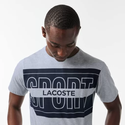 T-Shirt Sport Regular Fit En Coton | Lacoste Clearance