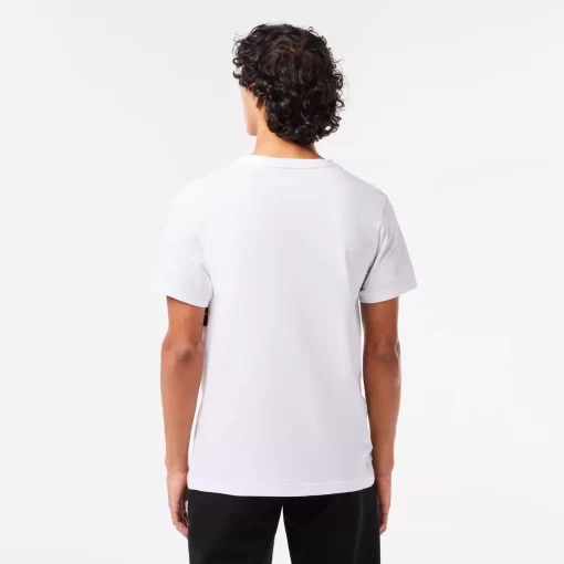 T-Shirt Sport Regular Fit En Coton | Lacoste Best Sale