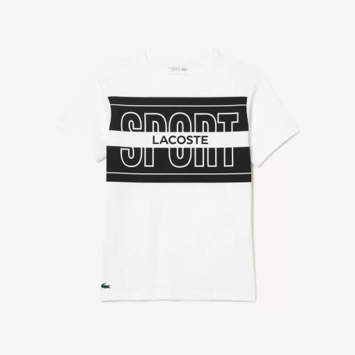 T-Shirt Sport Regular Fit En Coton | Lacoste Best Sale