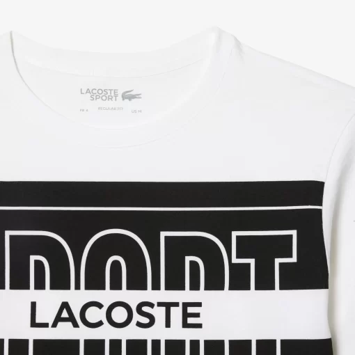 T-Shirt Sport Regular Fit En Coton | Lacoste Best Sale