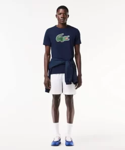 T-Shirt Sport Ultra-Dry Avec Imprime Crocodile | Lacoste Cheap