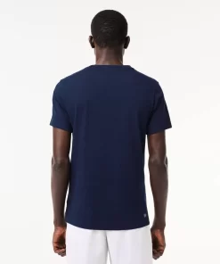 T-Shirt Sport Ultra-Dry Avec Imprime Crocodile | Lacoste Cheap