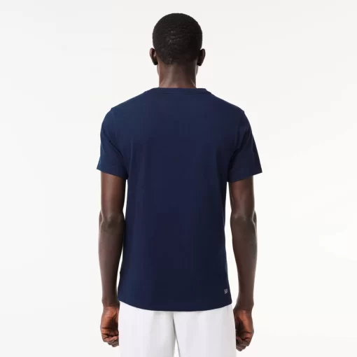 T-Shirt Sport Ultra-Dry Avec Imprime Crocodile | Lacoste Cheap