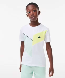 T-Shirt Tennis En Pique Indemaillable | Lacoste Hot