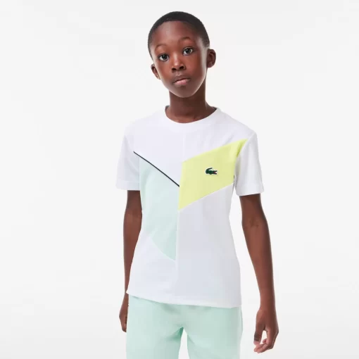 T-Shirt Tennis En Pique Indemaillable | Lacoste Hot