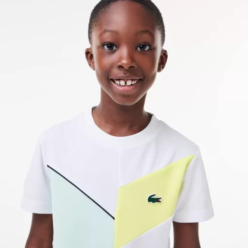 T-Shirt Tennis En Pique Indemaillable | Lacoste Hot