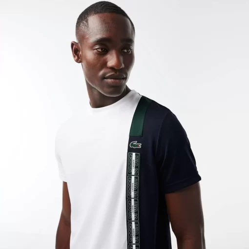 T-Shirt Tennis Regular Fit En Tissu Recycle | Lacoste Store