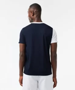 T-Shirt Tennis Regular Fit En Tissu Recycle | Lacoste Store