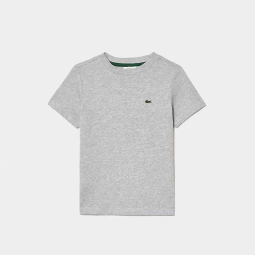 T-Shirt Uni En Jersey De Coton | Lacoste Discount