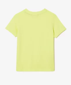 T-Shirt Uni En Jersey De Coton | Lacoste Cheap